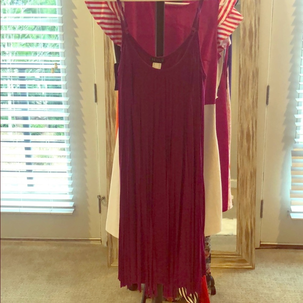 Purple fringe dress from VENUS